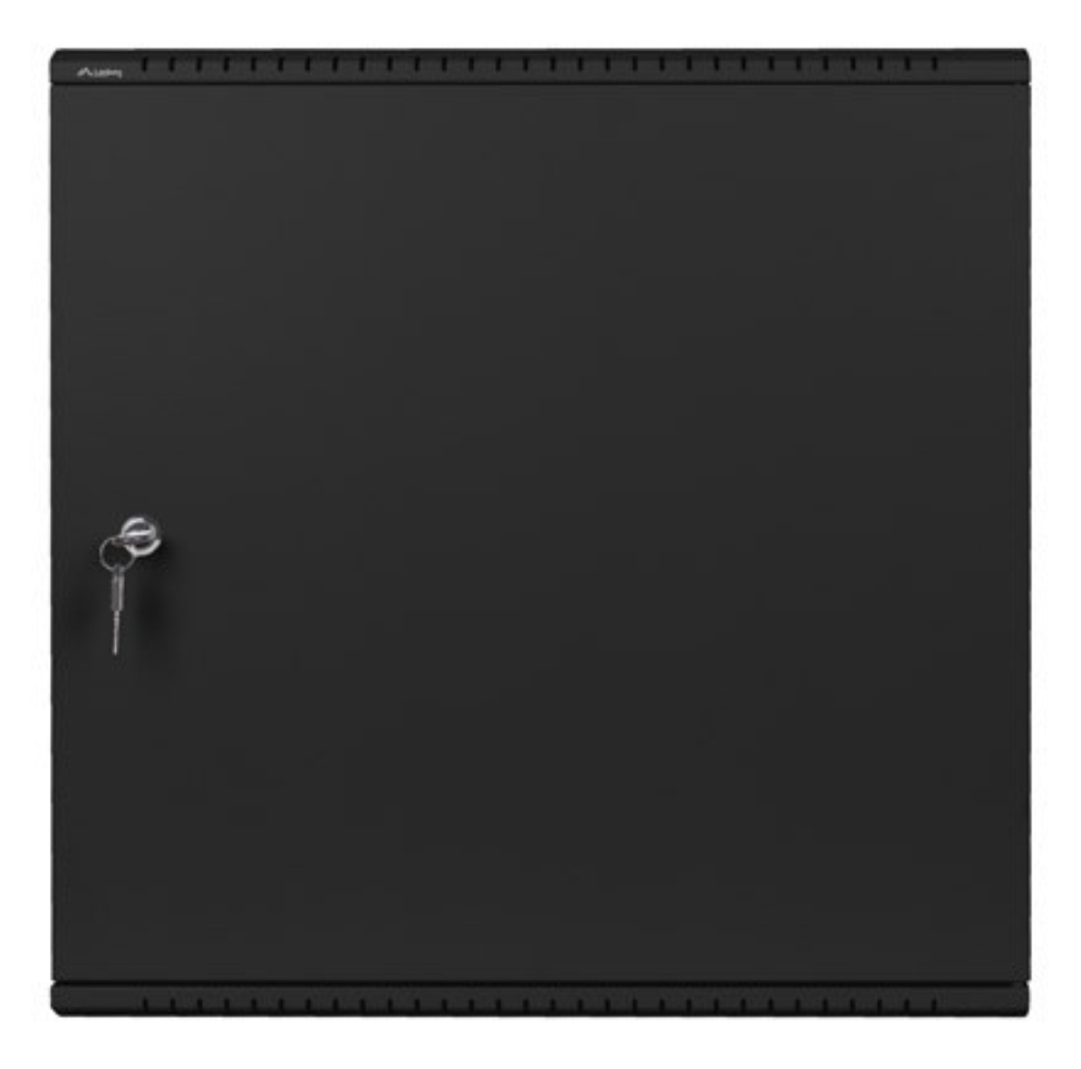 ARMARIO LANBERG MURAL RACK 19" 6U+3U/540X200 BAJO PERFIL NEGRO ENSAMBLADO - detalle
