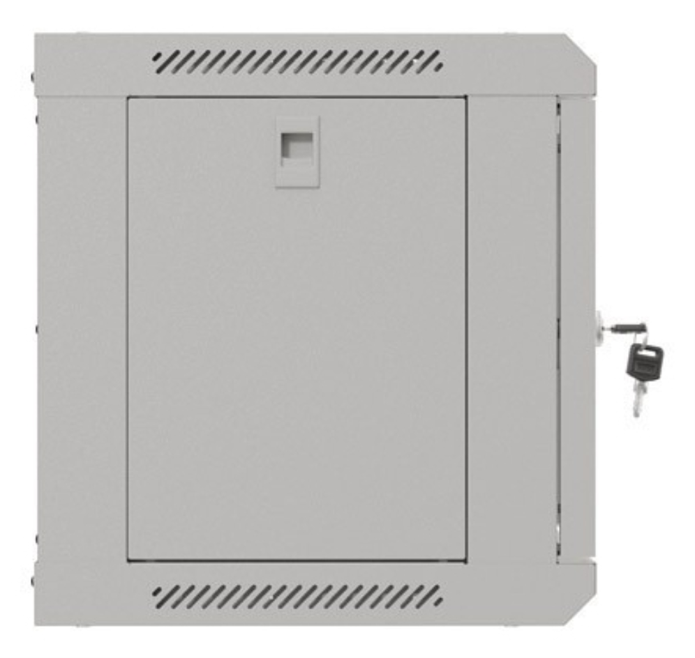 ARMARIO LANBERG MURAL RACK 19" 6U 540X350 FLAT PACK GRIS PUERTA CRISTAL - detalle