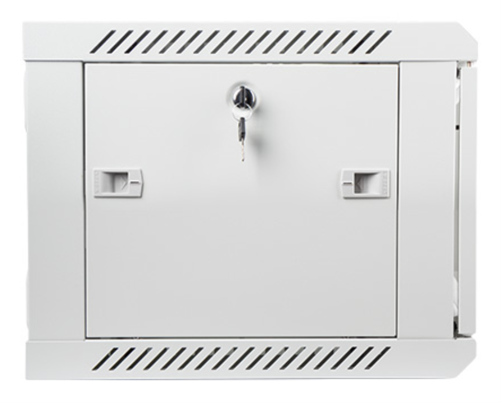 ARMARIO LANBERG MURAL RACK 19" 6U 600X450 FLAT PACK V2 PUERTA CRISTAL GRIS - detalle