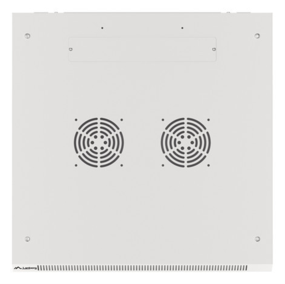 ARMARIO LANBERG MURAL RACK 19 6U 600X600 FLAT PACK PUERTA CRISTAL GRIS - detalle
