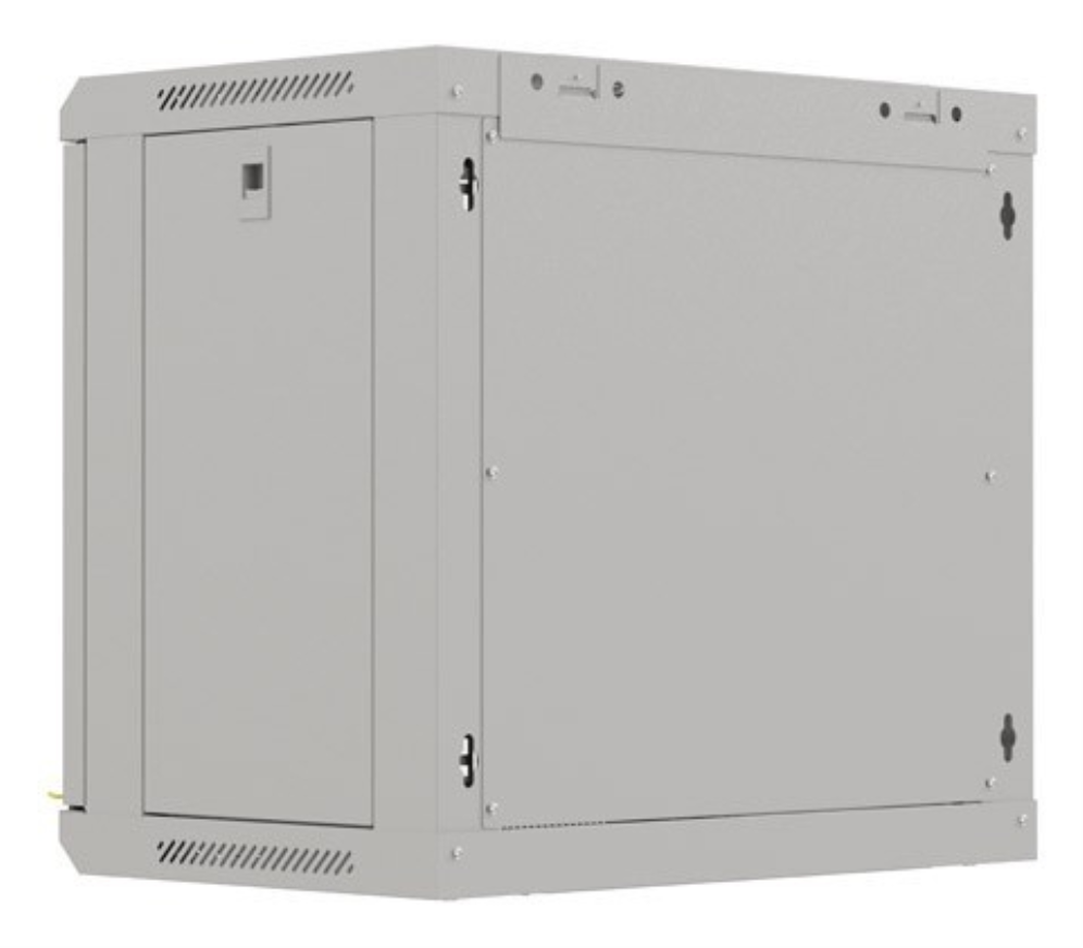 ARMARIO LANBERG MURAL RACK 19" 9U 540X350 FLAT PACK GRIS PUERTA CRISTAL - detalle