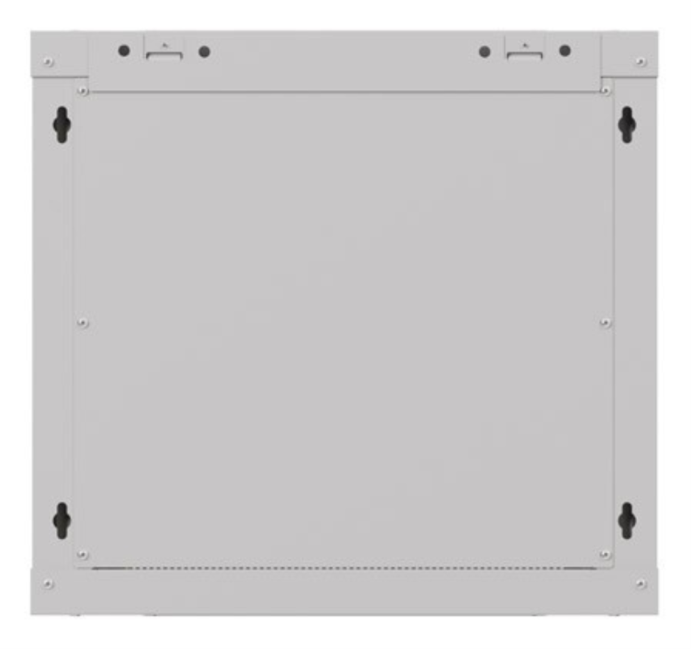 ARMARIO LANBERG MURAL RACK 19" 9U 540X350 FLAT PACK GRIS PUERTA CRISTAL - detalle