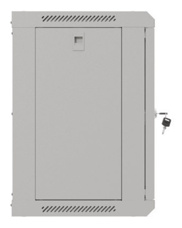 ARMARIO LANBERG MURAL RACK 19" 9U 540X350 FLAT PACK GRIS PUERTA CRISTAL - detalle