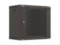 Lanberg WF03-5309-10B armario rack 9U Bastidor de pared Negro