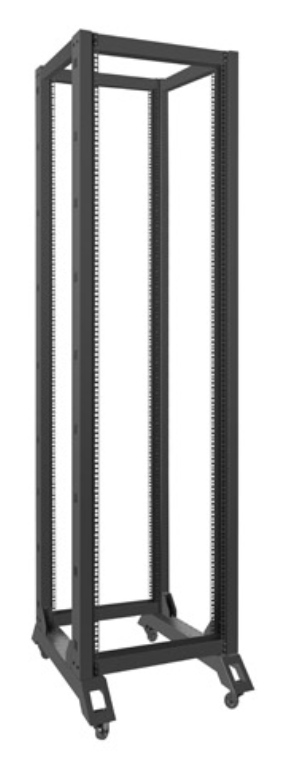 ARMARIO LANBERG OPEN RACK 42 U 600X800 NEGRO - detalle