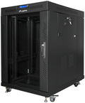 Lanberg FF01-6815-12BL armario rack 15U Rack o bastidor independiente Negro