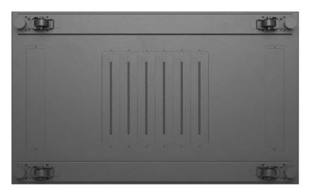 ARMARIO LANBERG RACK 19" 22U 600X1000 FLAT PACK PUERTA CRISTAL NEGRO - detalle