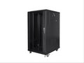 Lanberg FF01-6822-12B armario rack 22U Rack o bastidor independiente Negro