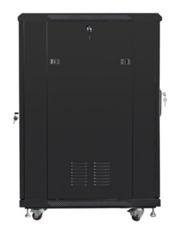 ARMARIO LANBERG RACK 19" 22U 600X800 FLAT PACK BLACK NEGRO - detalle