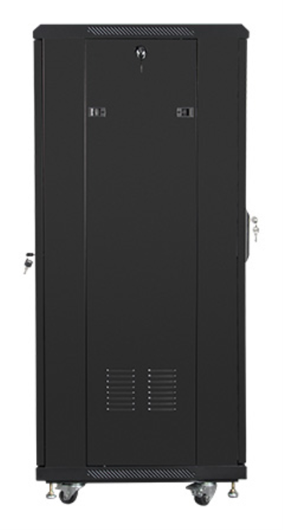 ARMARIO LANBERG RACK 19" 27U 600X600 FLAT PACK BLACK NEGRO - detalle