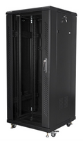 ARMARIO LANBERG RACK 19" 27U 600X600 FLAT PACK BLACK NEGRO