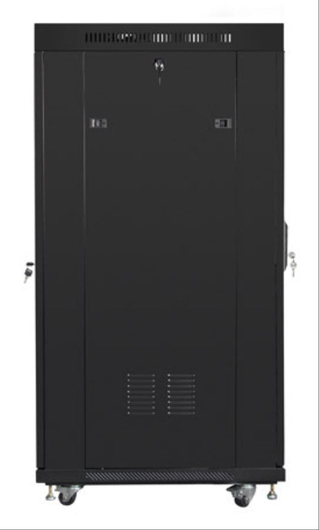 Lanberg FF01-6827-23BL armario rack 27U Rack o bastidor independiente Negro
