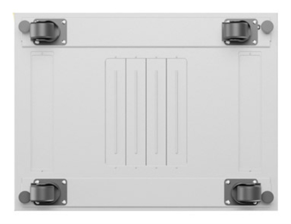 ARMARIO LANBERG RACK 19" 27U 600X800 FLAT PACK PUERTA PERFORADA CON LCD GRIS - detalle