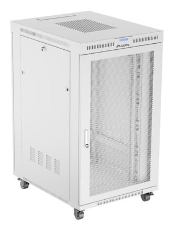 Lanberg FF01-8027-23SL armario rack 27U Rack o bastidor independiente Gris