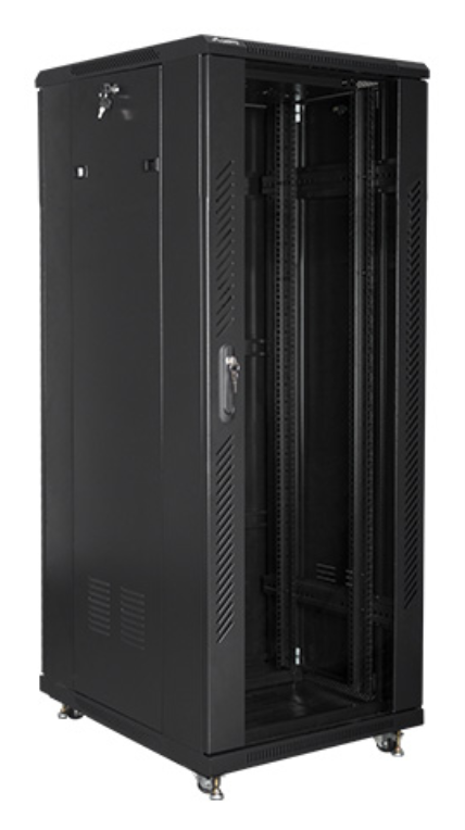 ARMARIO LANBERG RACK 19" 32U 600X800 FLAT PACK BLACK NEGRO - detalle