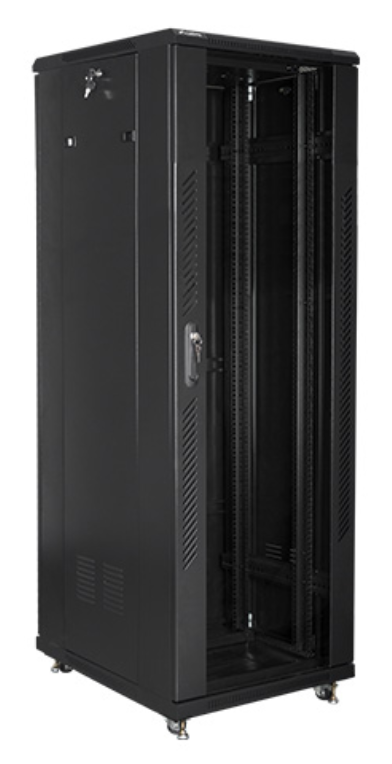 ARMARIO LANBERG RACK 19" 37U 600X800 FLAT PACK BLACK NEGRO - detalle