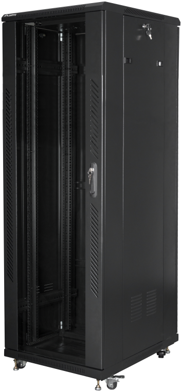 ARMARIO LANBERG RACK 19" 37U 600X800 FLAT PACK BLACK NEGRO