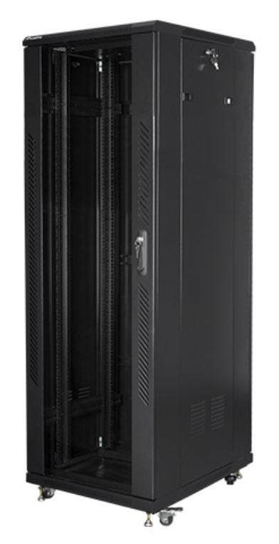 ARMARIO LANBERG RACK 19" 37U 600X800 FLAT PACK BLACK NEGRO - detalle