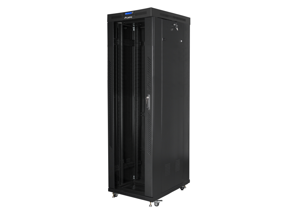 Lanberg FF01-6042-12B armario rack 42U Rack o bastidor independiente Negro