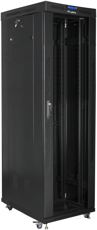 ARMARIO LANBERG RACK 19" 42U 600X1000 FLAT PACK NEGRO - detalle