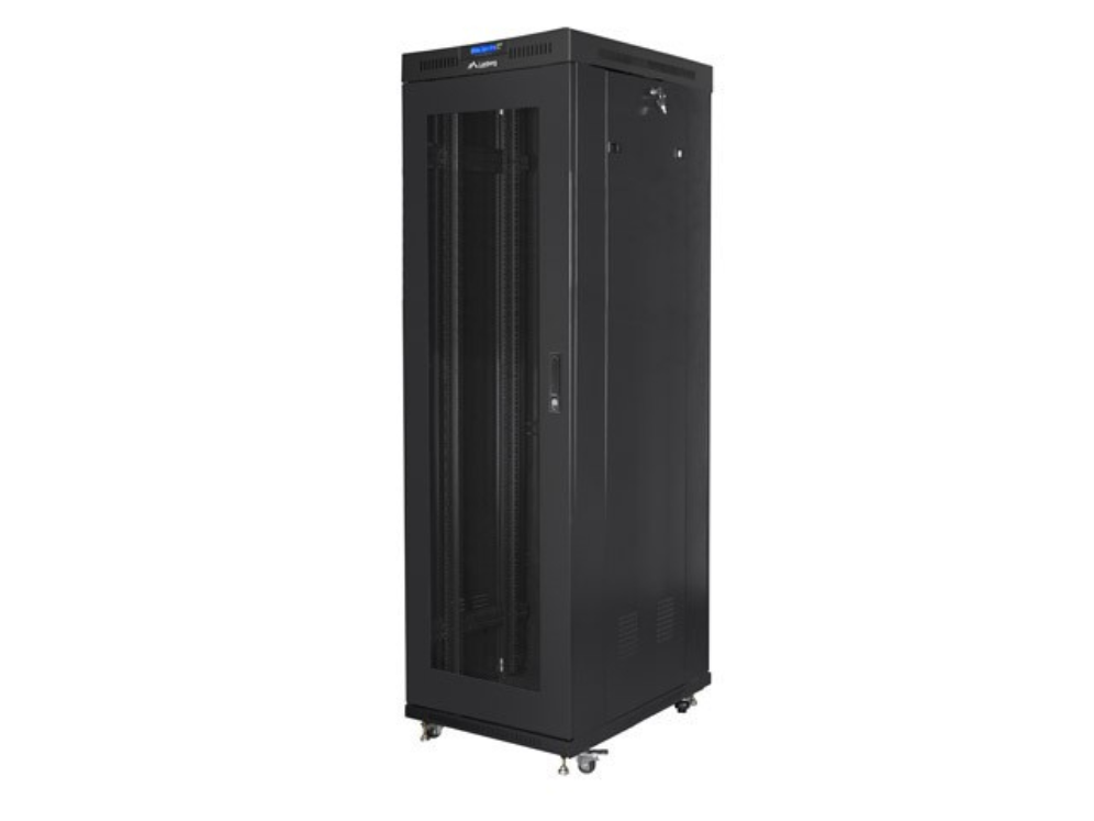 Lanberg FF01-6042-23BL armario rack 42U Rack o bastidor independiente Negro