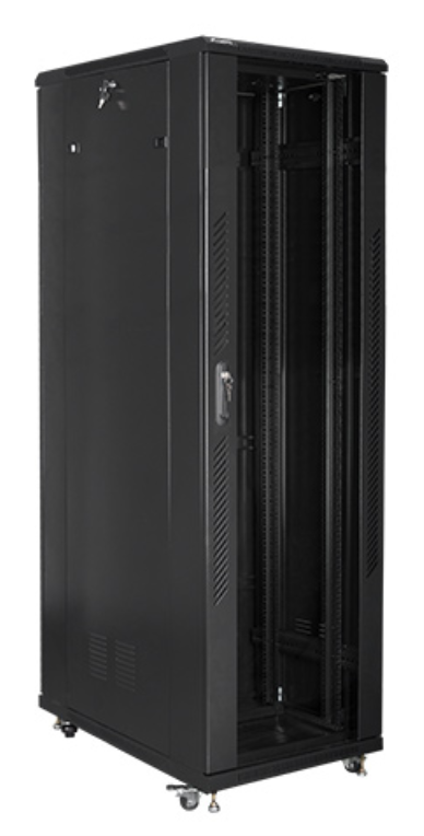 ARMARIO LANBERG RACK 19" 42U 800X1000 FLAT PACK BLACK NEGRO - detalle