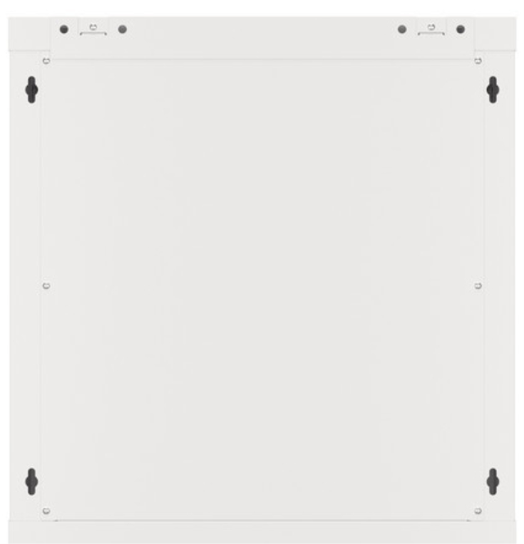 ARMARIO RACK 19" MURAL 12U/600X450 PARA AUTOMONTAJE CON PUERTA METALICA GRIS - detalle