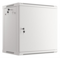 ARMARIO RACK 19" MURAL 12U/600X450 PARA AUTOMONTAJE CON PUERTA METALICA GRIS
