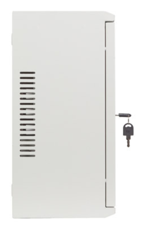 ARMARIO RACK 19" MURAL 4U+3U/540X200 BAJO PERFIL GRIS (MONTADO) - detalle