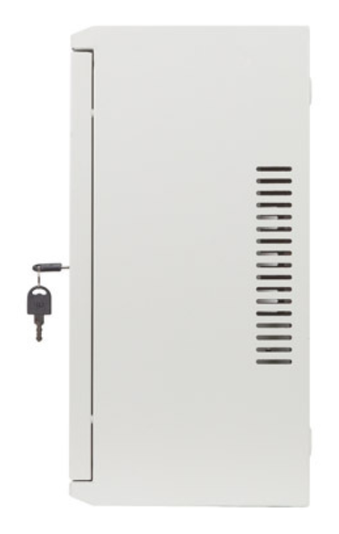 ARMARIO RACK 19" MURAL 4U+3U/540X200 BAJO PERFIL GRIS (MONTADO) - detalle