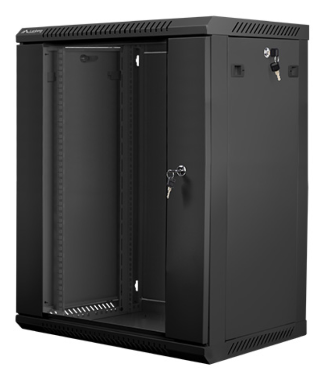 ARMARIO RACK LANBERG 15U 600X450X769 AUTO ENSAMBLADO 19" HASTA 60 KG NEGRO - detalle