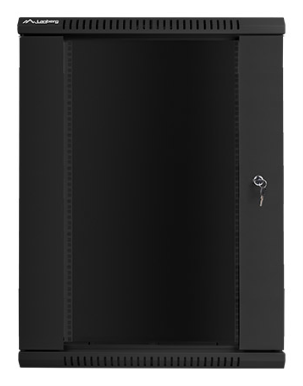 ARMARIO RACK LANBERG 18U 600X450X901 AUTO ENSAMBLADO 19" HASTA 60 KG NEGRO - detalle