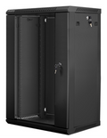 ARMARIO RACK LANBERG 18U 600X450X901 AUTO ENSAMBLADO 19" HASTA 60 KG NEGRO