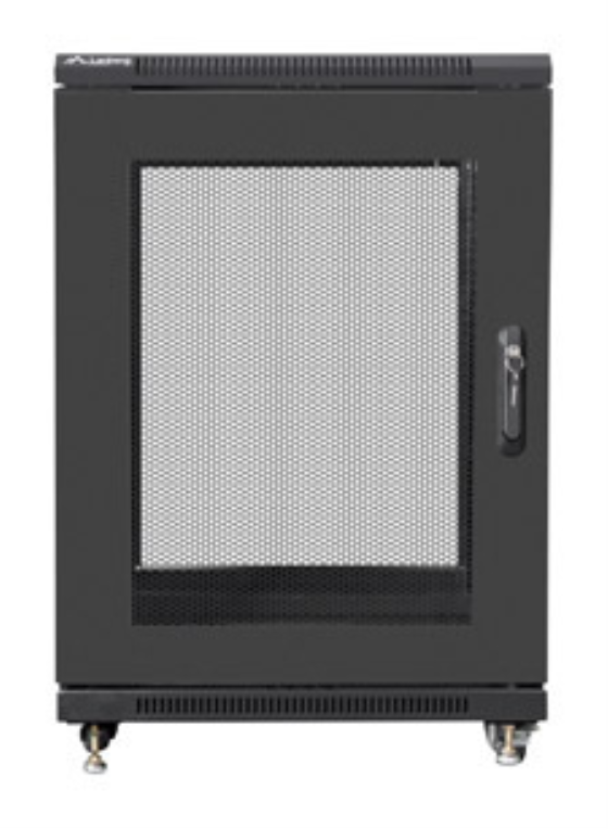 ARMARIO RACK LANBERG 19” 15U 600X800 FLAT PACK NEGRO PUERTA MALLA - detalle