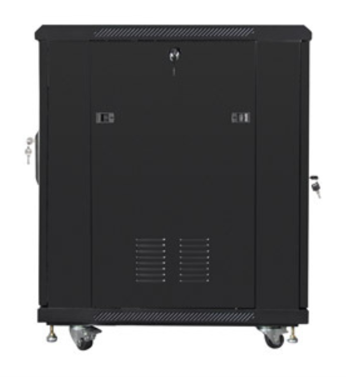 ARMARIO RACK LANBERG 19” 15U 600X800 FLAT PACK NEGRO PUERTA MALLA - detalle