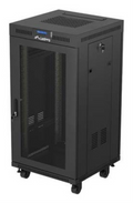 Lanberg FF01-6622-23BL armario rack 22U Rack o bastidor independiente Negro