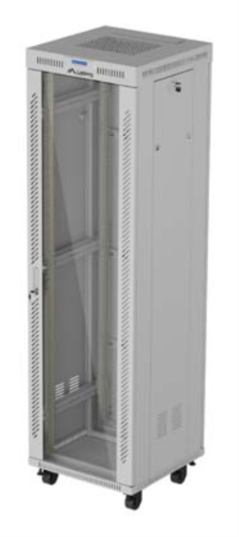Lanberg FF01-6642-12SL armario rack 42U Rack o bastidor independiente Gris