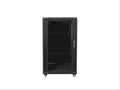 Lanberg FF01-6622-12B armario rack 22U Rack o bastidor independiente Negro
