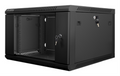 ARMARIO RACK LANBERG 6U 600X600X368 AUTO ENSAMBLADO 19" HASTA 60 KG NEGRO