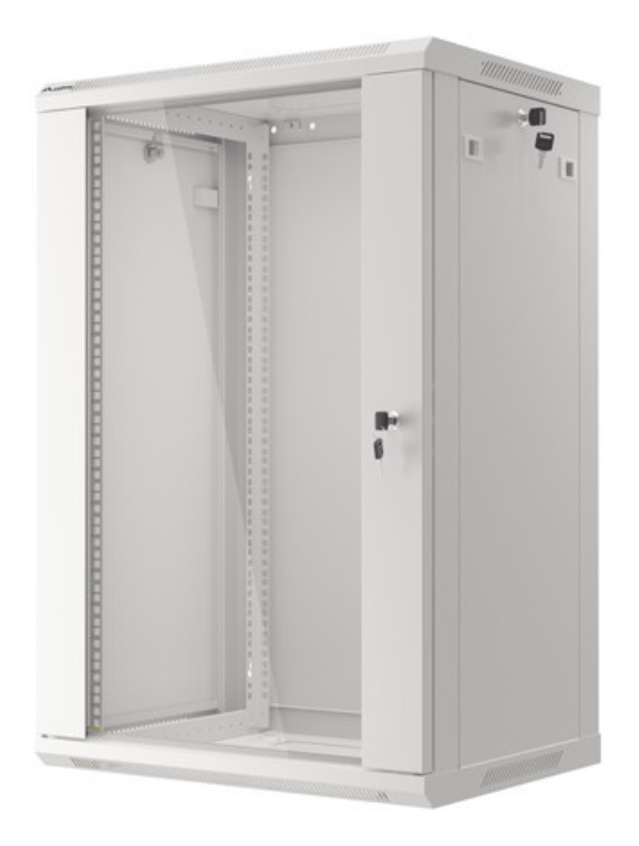 ARMARIO RACK LANBERG Â 18U 600X450 19" FLAT PACK V2 HASTA 60 KG GRIS
