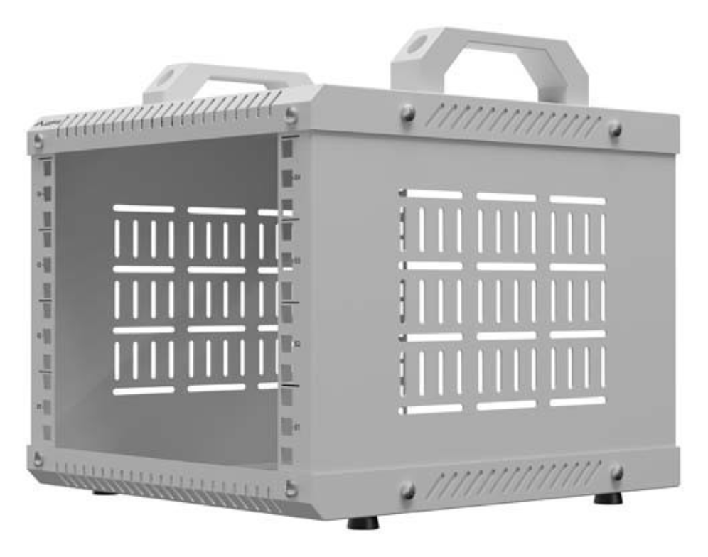 Lanberg OR10-2304-S armario rack 4U Bastidor para instalación en suelo Gris