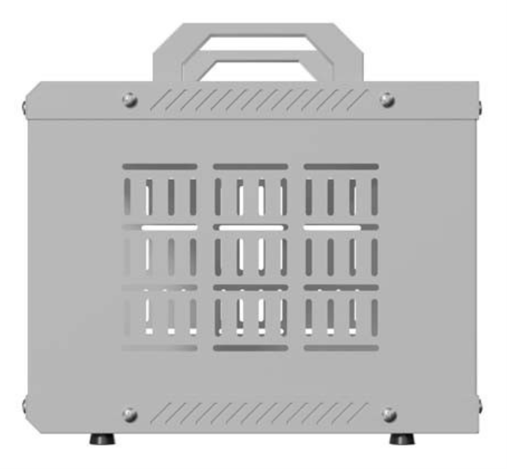 ARMARIO RACK LANBERG ABIERTO 10" 4U 280X300 GRIS - detalle