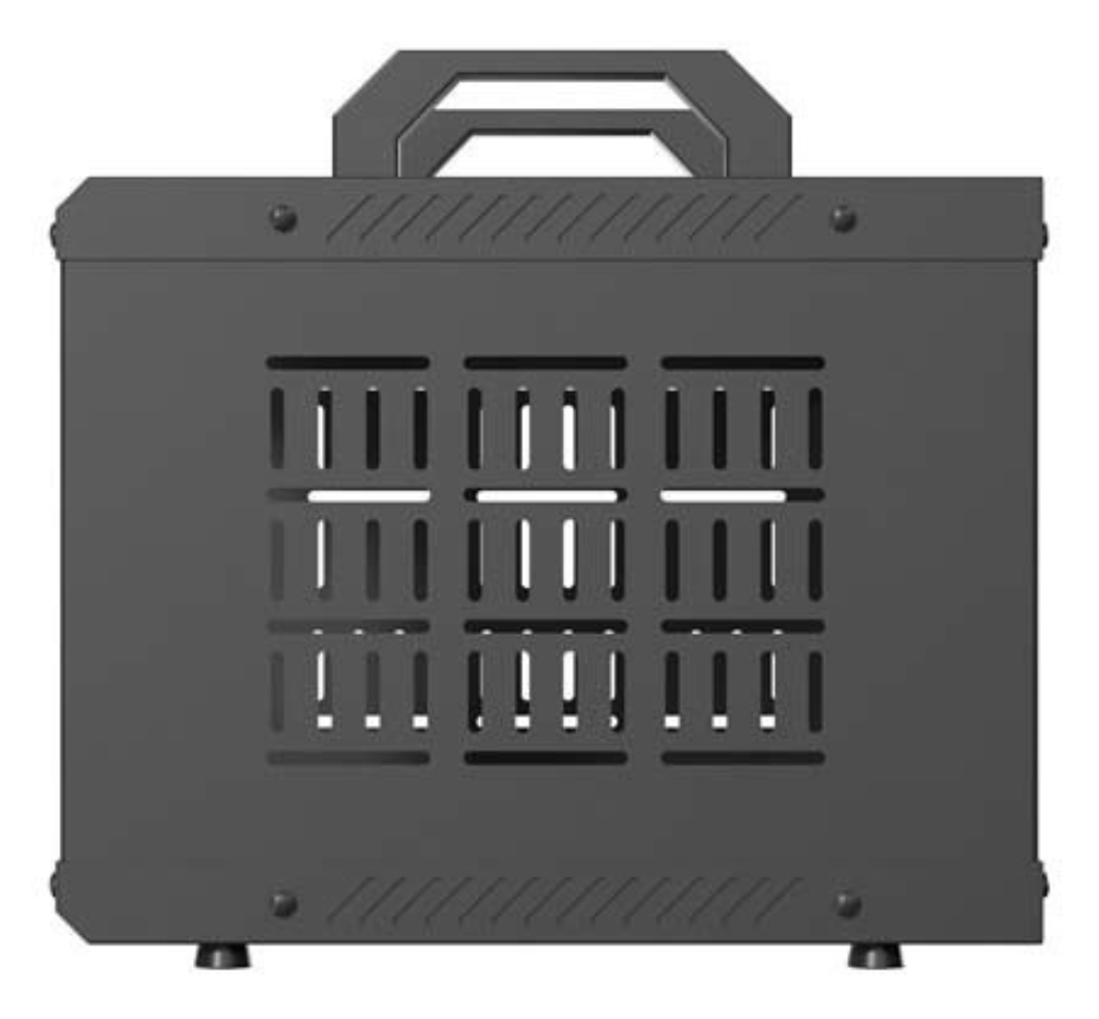ARMARIO RACK LANBERG ABIERTO 10" 4U 280X300 NEGRO - detalle