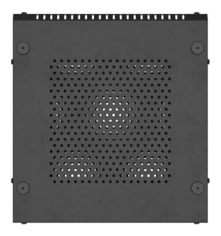 ARMARIO RACK LANBERG ABIERTO 10" 4U 280X300 NEGRO - detalle
