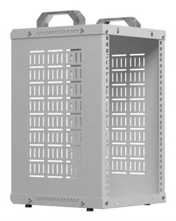 ARMARIO RACK LANBERG ABIERTO 10" 9U 280X300 GRIS - detalle