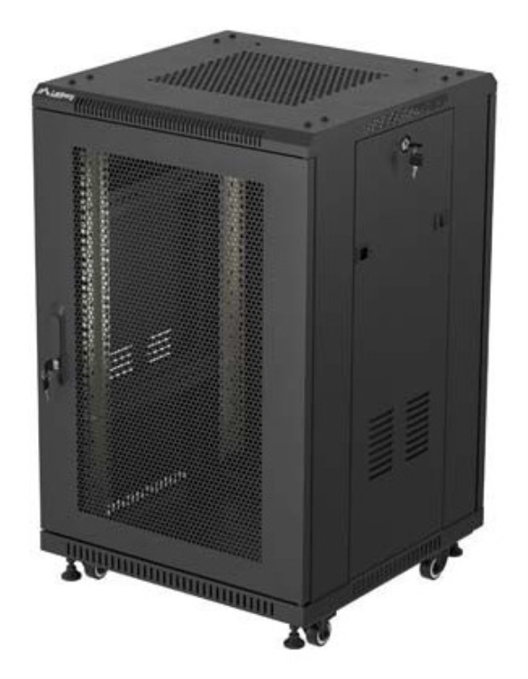 Lanberg FF01-6618-23B armario rack 18U Rack o bastidor independiente Negro