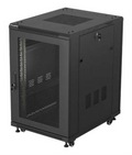 Lanberg FF01-6818-23B armario rack 18U Rack o bastidor independiente Negro