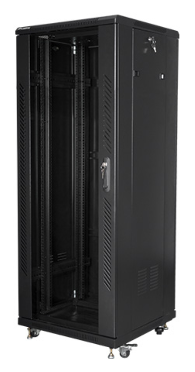 ARMARIO RACK LANBERG DE SUELO 32U/600X600X1603 19" FLAT PACK NEGRO - detalle
