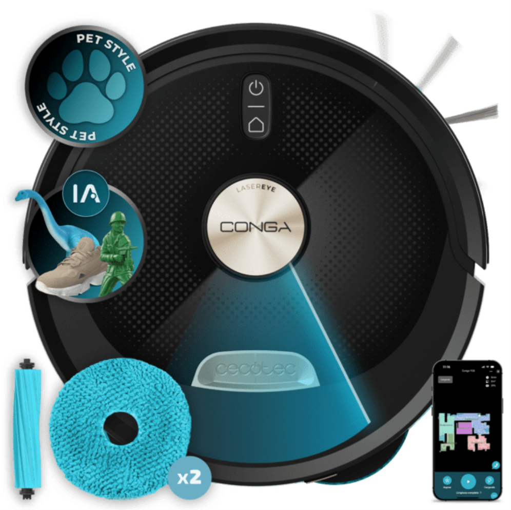 ASPIRADOR 115944 CONGA M100 SPIN AL