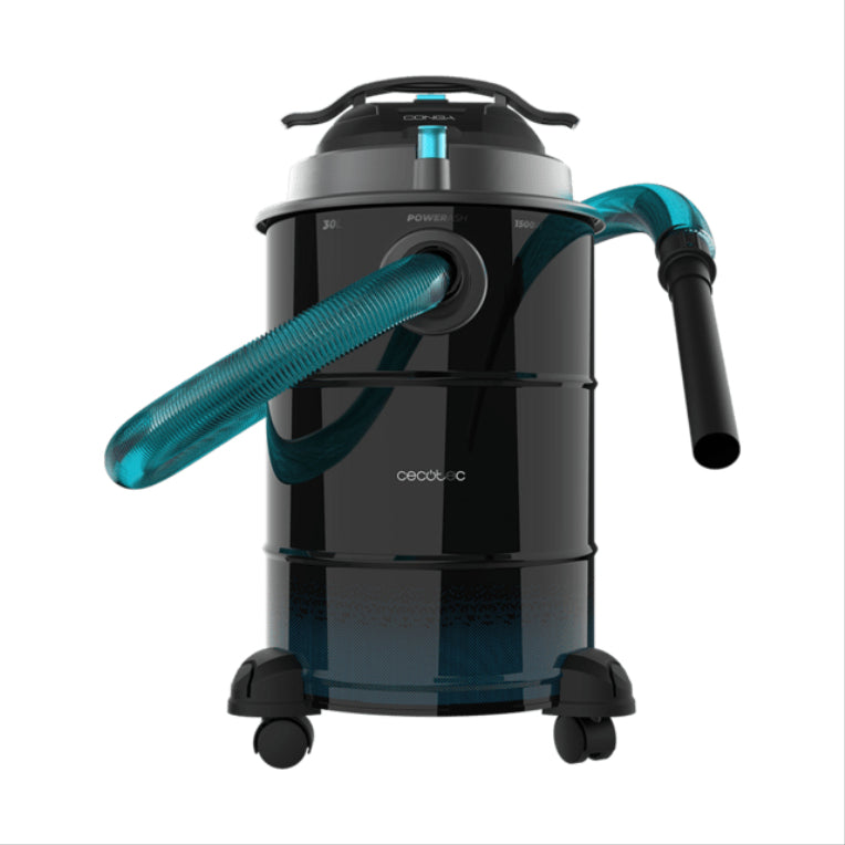 Cecotec Conga Ash 6000 EasyGo Home XL 1500 AW 30 L Negro. Turquesa